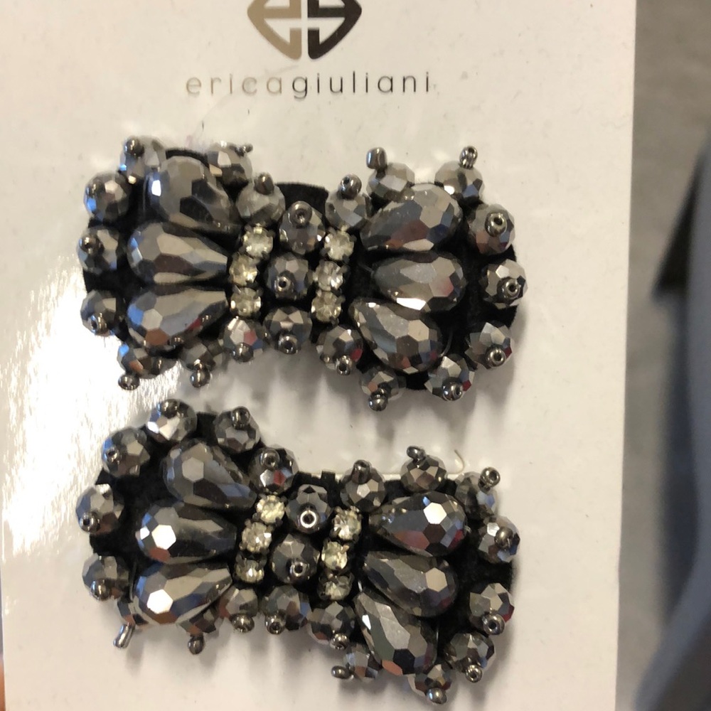 Rhinestone Shoe Clips